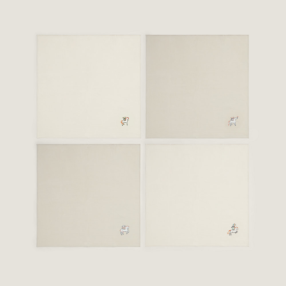 Set of 4 Cabriole swaddling clothes Hermès UK